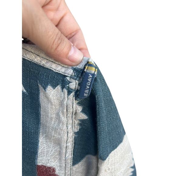 Fryday Club Men's Vintage 80s Hawaiian Shirt Short Sleeve Bird Print Size LARGE - Picture 3 of 8